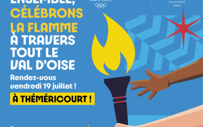 Le passage de la flamme olympique à Théméricourt