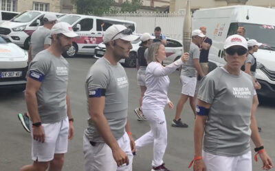 La flamme olympique à Théméricourt