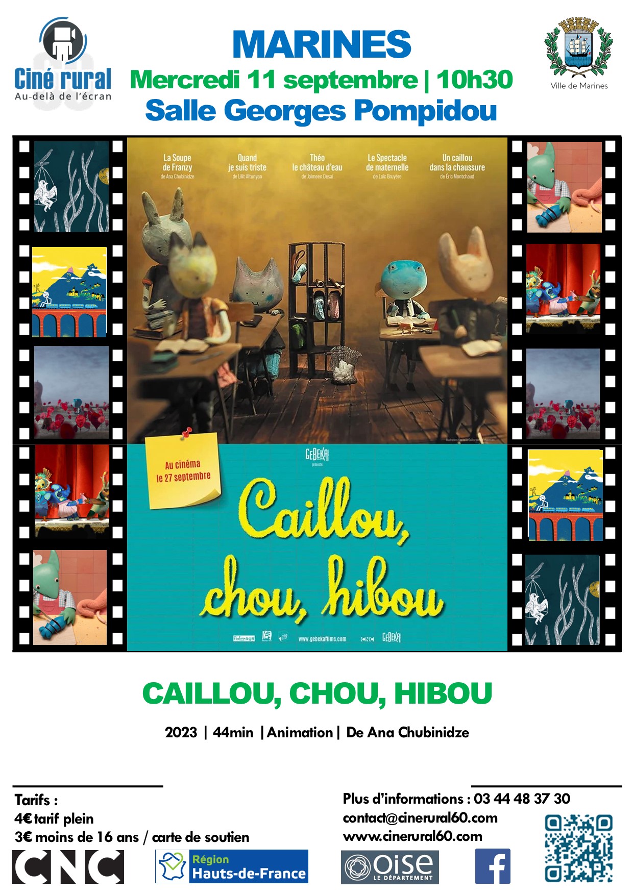 Marines - Caillou chou hibou