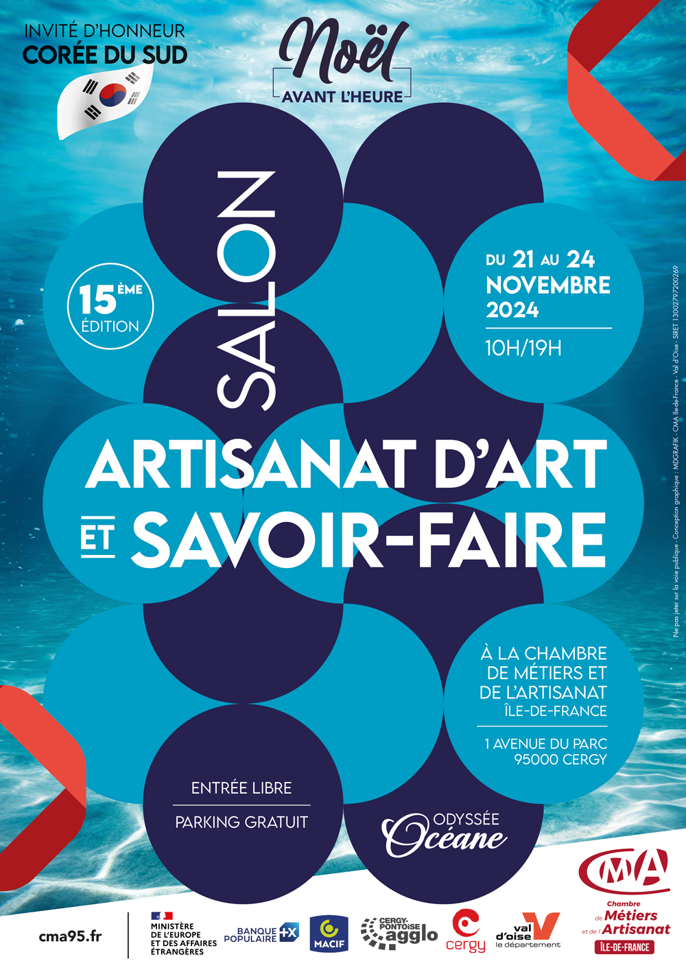 Salon artisanat et savoir-faire CMA 95