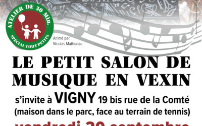 Le petit salon de musique à Vigny