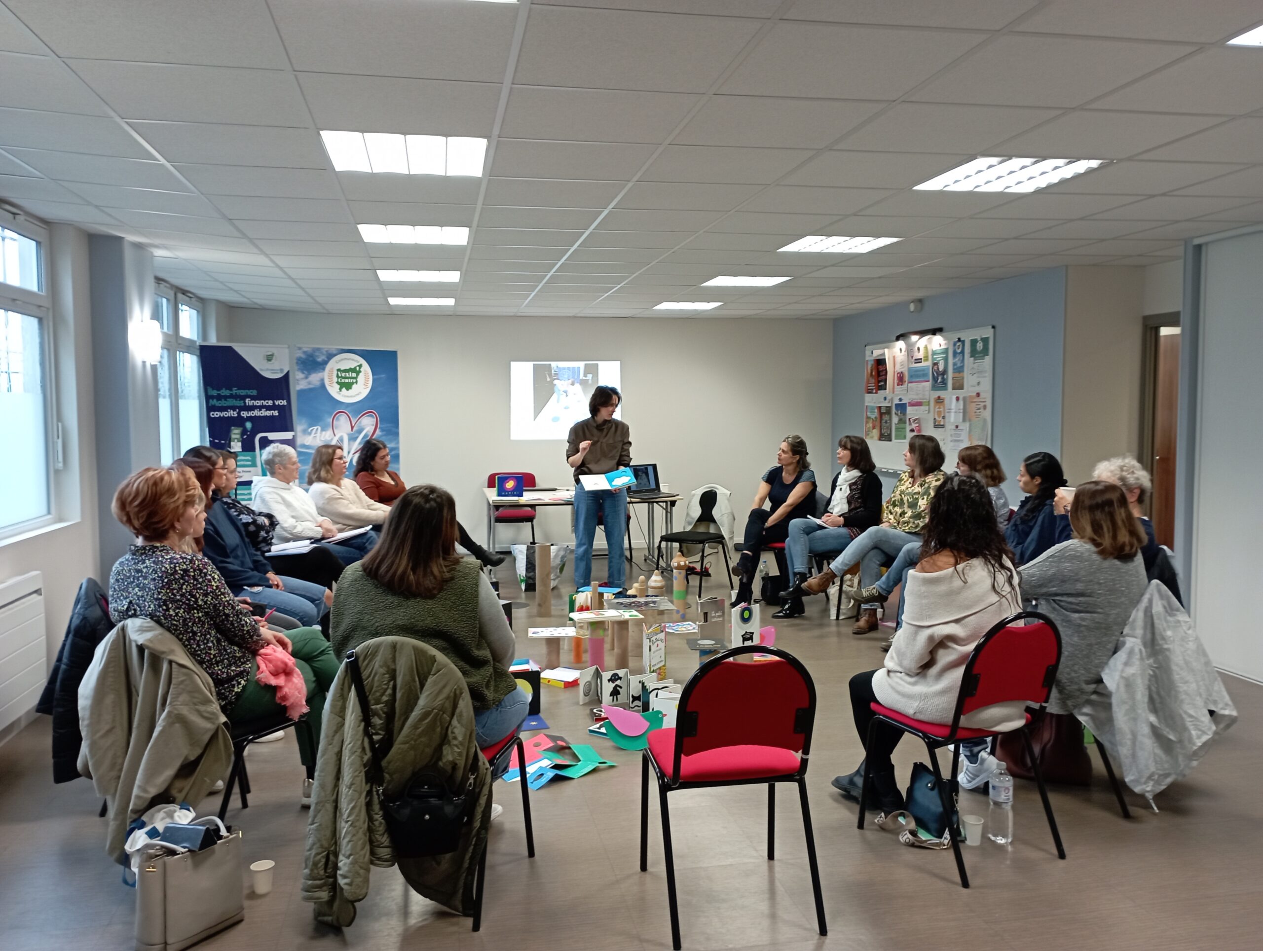 Rencontre avec Lucie Félix pôle petite enfance Vexin Centre 