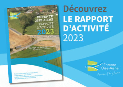 Rapport d’activité 2023 de l’entente Oise-Aisne