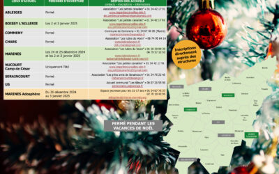 Accueils de loisirs pour les vacances de Noël