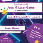 Téléthon laser-game Vigny 2024