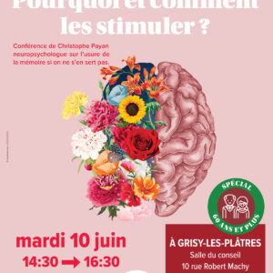 Conférence sur la mémoire pour les séniors du Vexin juin 2025