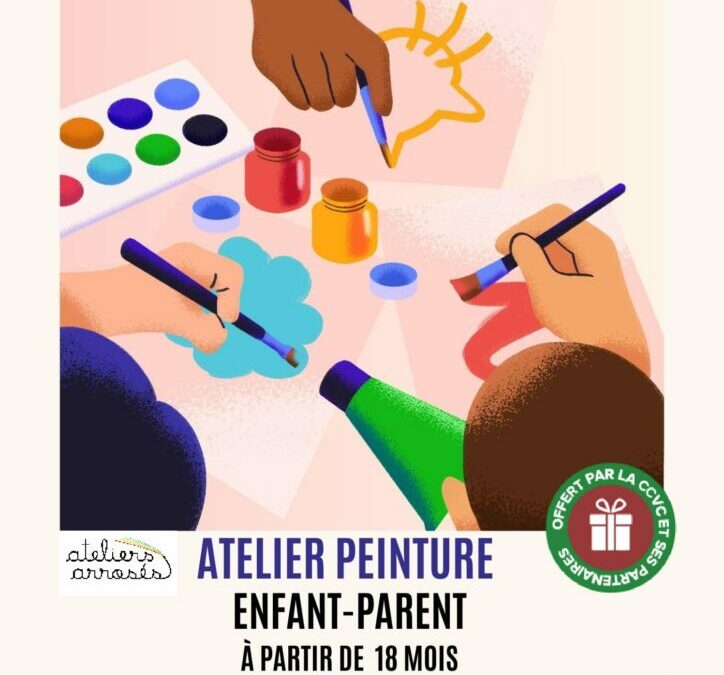 Atelier Peinture Enfant – Parent, le mardi 27 mai