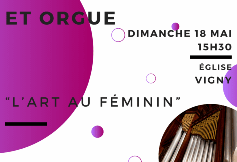 Cuivres et orgues Vigny 18 mai 2025