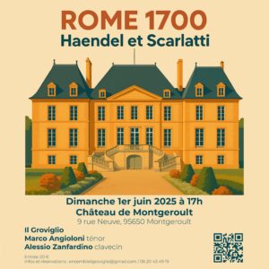 Concert musique classique château de Montgeroult 1er juin 2025