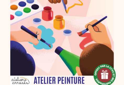 Atelier peinture enfant-parent Sagy