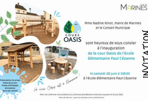 inauguration cour oasis Marines