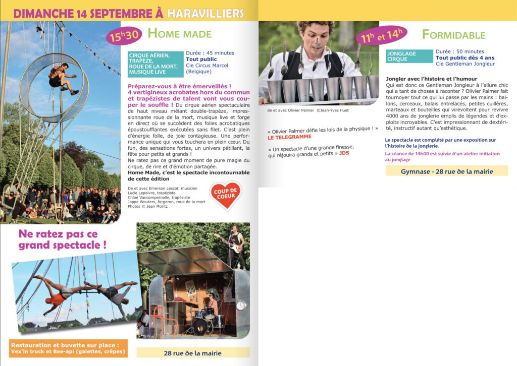 festival Césarts Haravilliers
