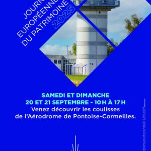 journées du patrimoine 2025 aérodrome Pontoise Cormeilles