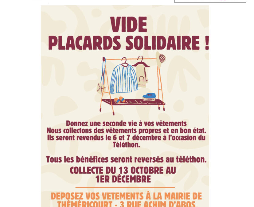 VIDE PLACARDS SOLIDAIRE