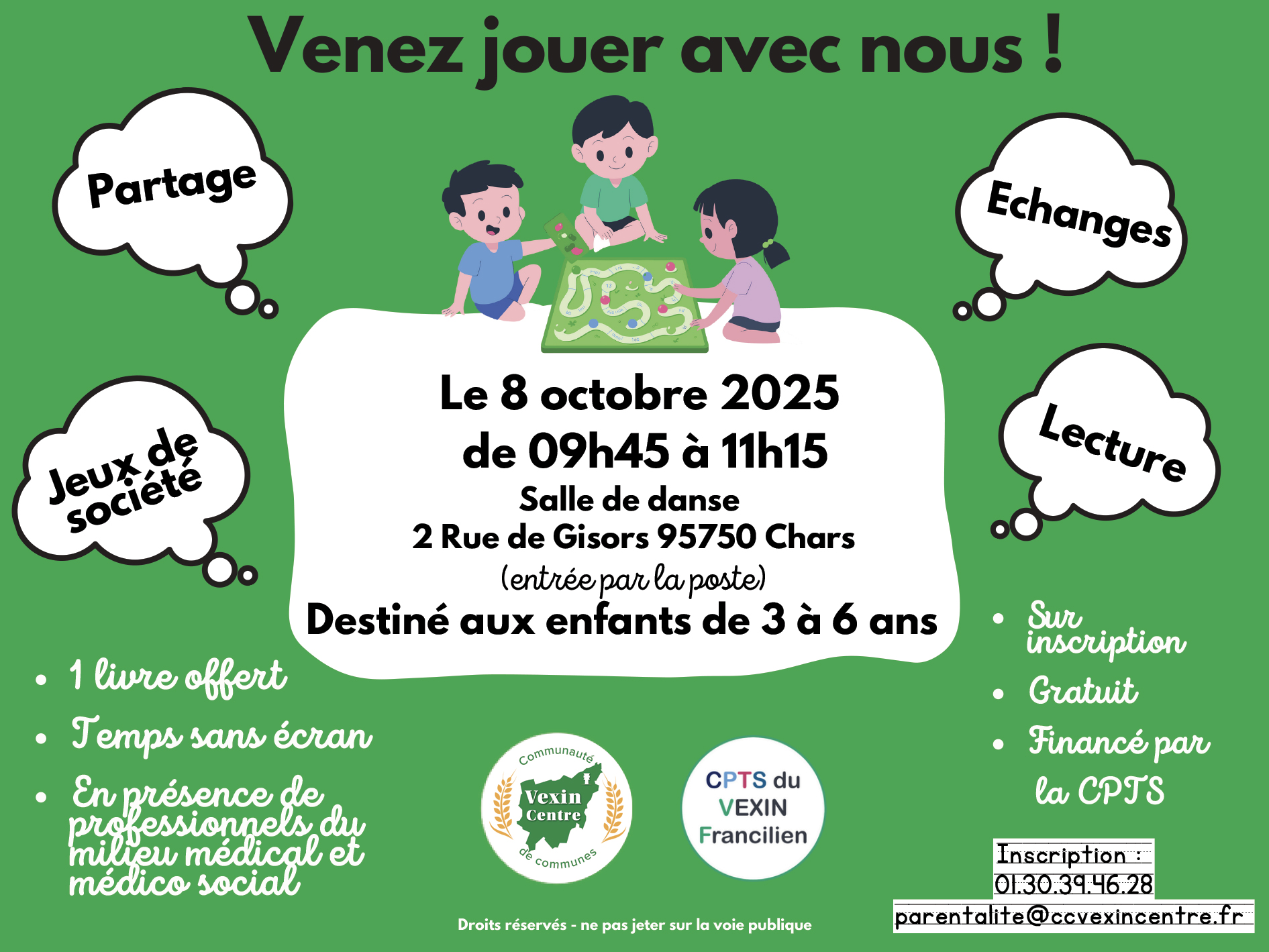 Les tout petits et les écrans Vexin Centre