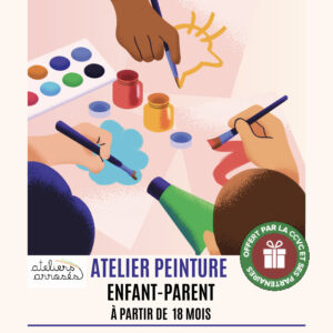 Ateliers peinture parent-enfant à Marines Vexin Centre