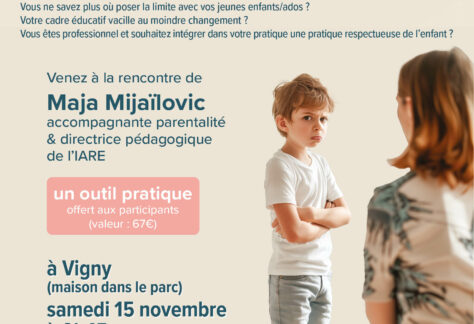 Conférence parentalité bienveillante Vexin Centre