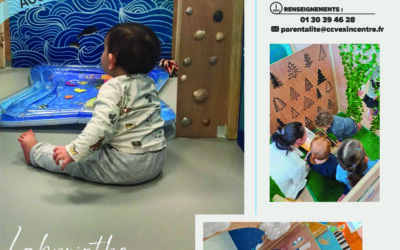 Labyrinthe sensoriel pour les tout petits