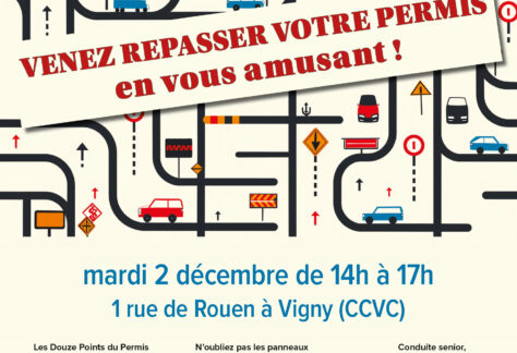 CC Vexin Centre : Repassez votre permise en vous amusant !