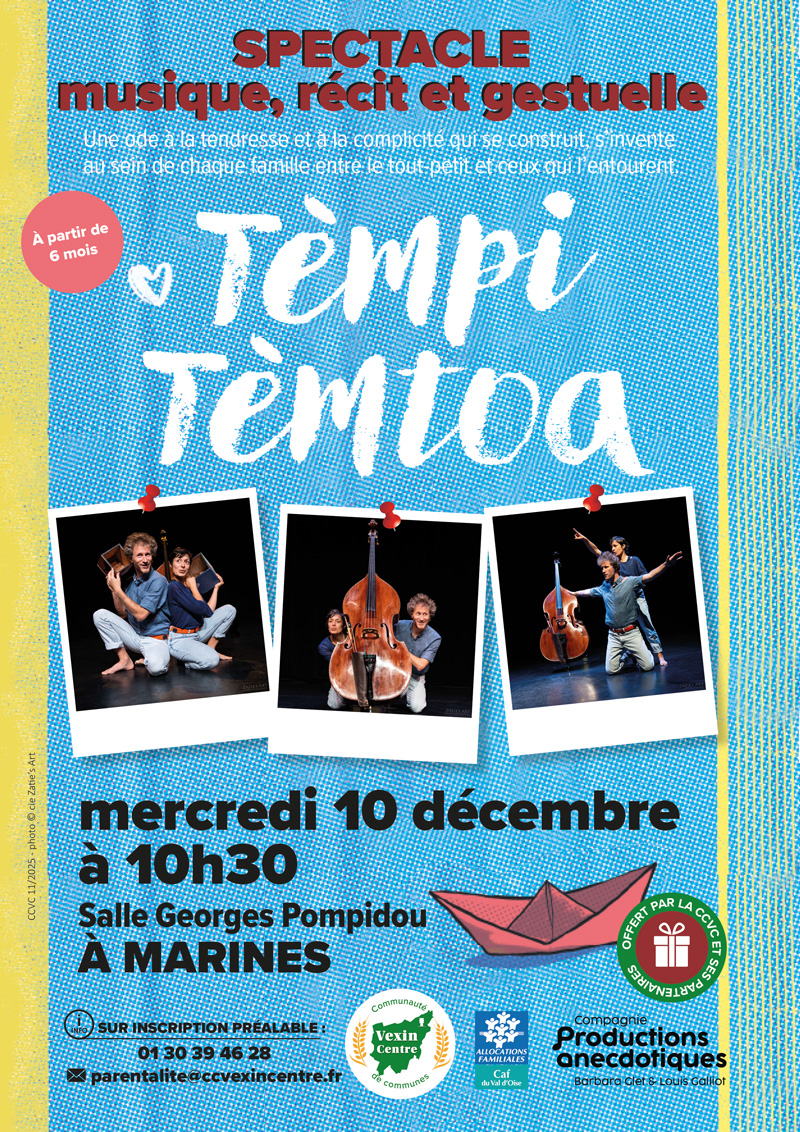 Spectacle de fin d'année tout petits Vexin Centre