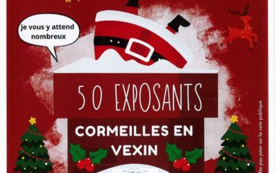 Bientôt le marché de Noël à Cormeilles-en-Vexin 🎅🎄