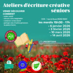 Atelier d'écriture créative pour les seniors Vexin Centre