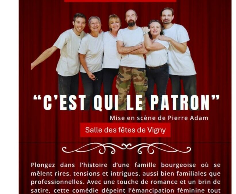 SOIREE THÉATRE : Samedi 31 janvier 20h!