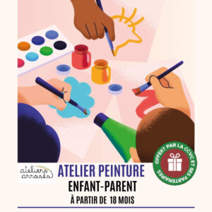 Atelier peinture parent-enfant Vexin Centre