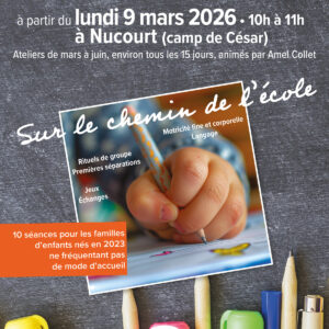 Ateliers de préscolarisation Vexin Centre