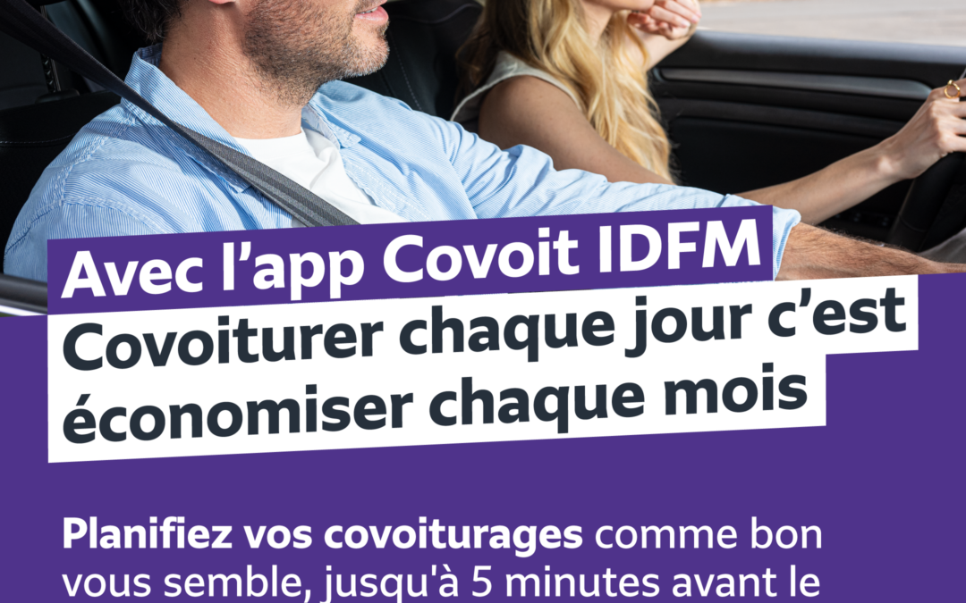 Covoiturez avec Covoit IDFM