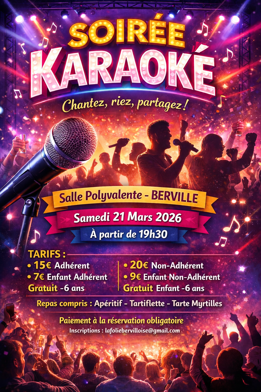 Karaoke à Berville Vexin Centre