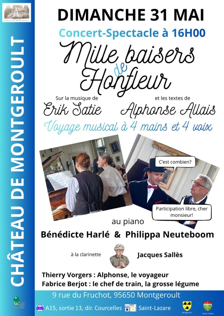 Spectacle Mille baisers de Honfleur - 31 mai 2026 - Montgeroult