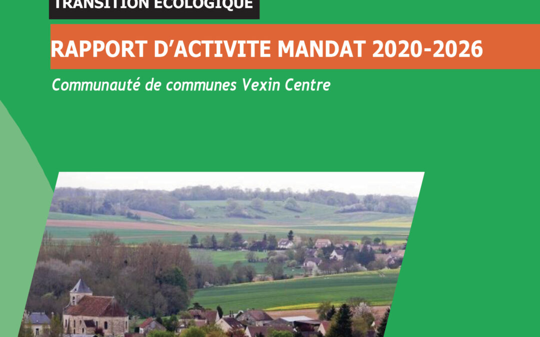 Rapport de la transition écologique – Mandat 2020-2026
