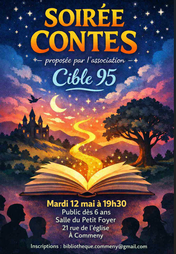 Soirée contes 12 mai 2026 à Commeny