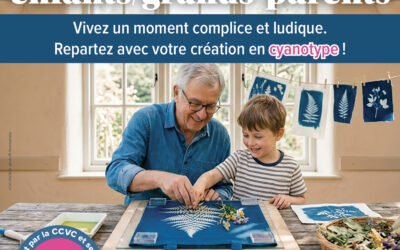 Atelier cyanotype inter-générationnel | Nucourt
