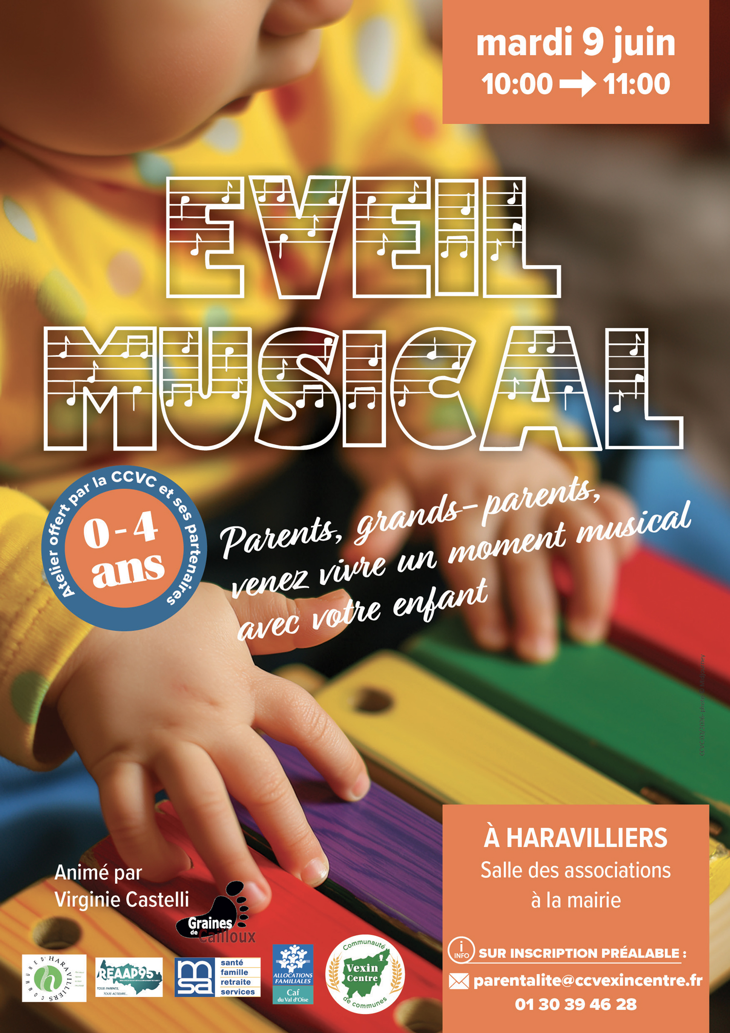 Atelier éveil muscial Vexin Centre