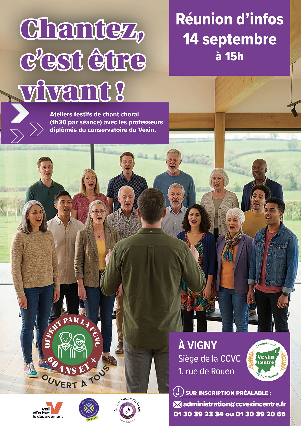 Atelier chant choral Vexin Centre
