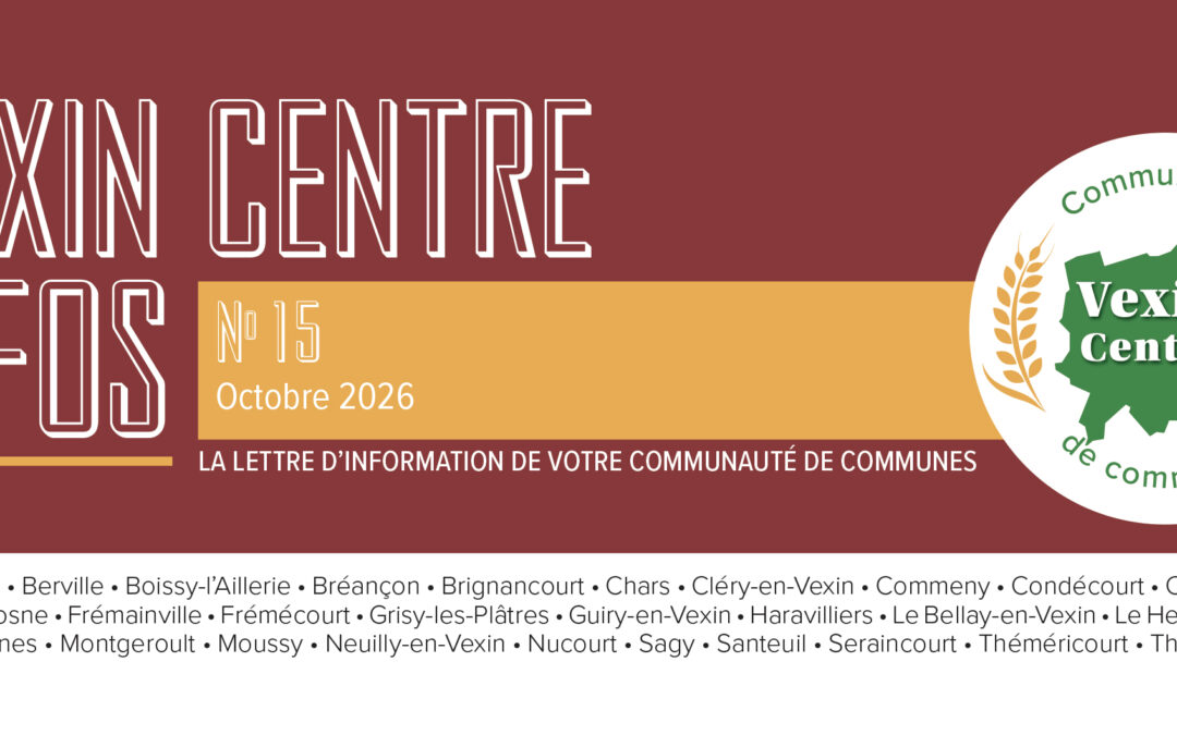 La lettre d’infos octobre 2026